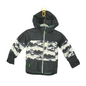 LL Bean Waterproof Wildcat Ski Jacket Black Size M 5-6